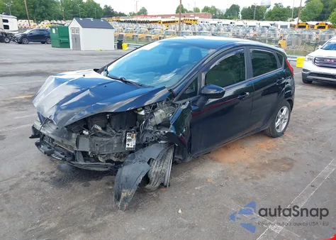 2019 Ford Fiesta Se из США, поврежденный, VIN 3FADP4EJ7KM102259